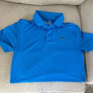 Under Armour Kids Polo in Bright Blue